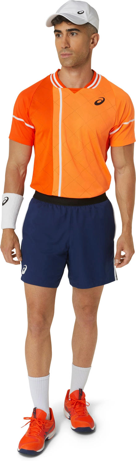 Футболка для тенісу Asics ( 2041A282 ) MEN MATCH ACTIBREEZE SS TOP 2024 KOI XL оранжевый фото 9