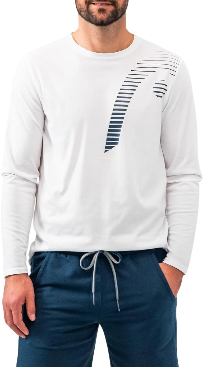 Футболка HEAD ( 811451 ) CLUB 22 CLIFF LS Men 2024 White XXL білийфото3