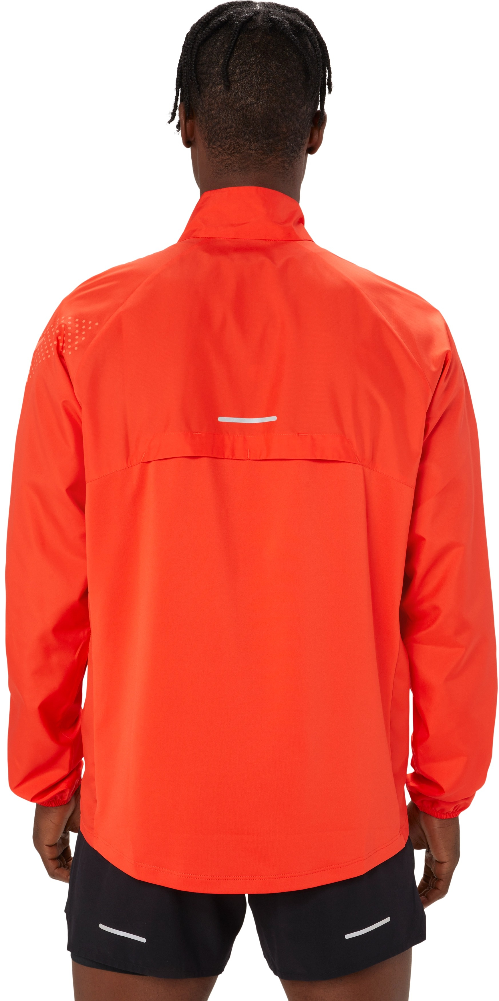 Куртка для бега Asics ( 2011C733 ) ICON JACKET 2024 TRUE RED / SUNRISE RED XL красный фото 2