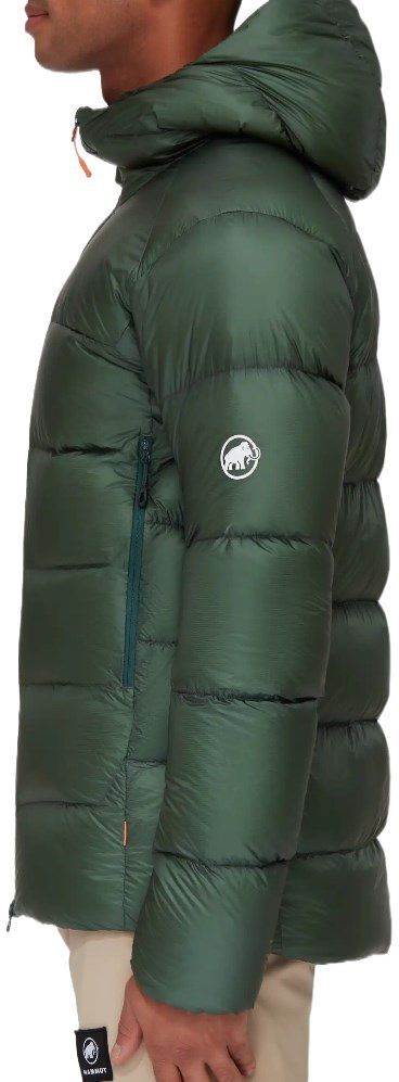 Пухова куртка Mammut ( 1013-02660 ) Meron IN Hooded Jacket 2024 Woods-Black XL зеленийфото3