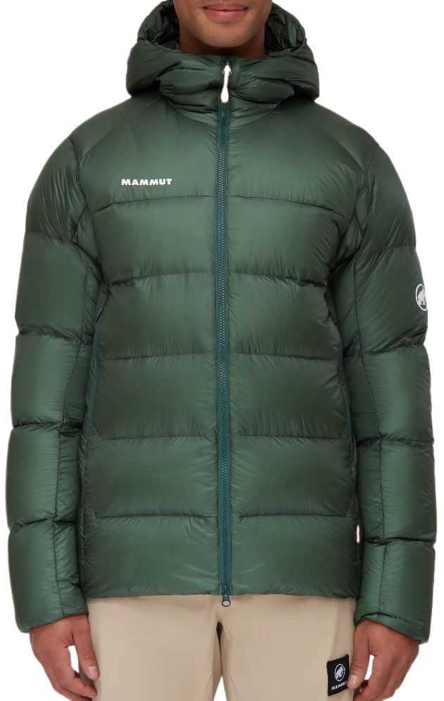Пухова куртка Mammut ( 1013-02660 ) Meron IN Hooded Jacket 2024 Woods-Black XXL зеленийфото4