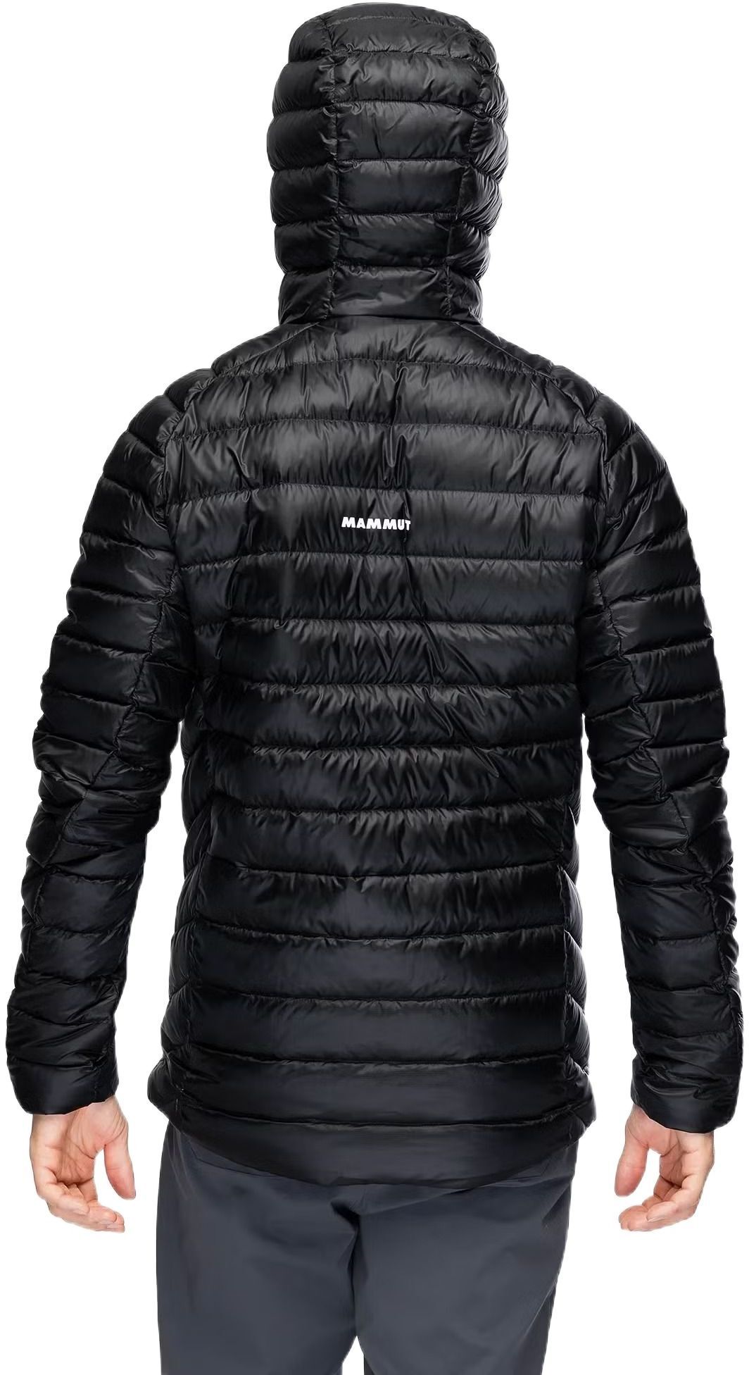 Пуховая куртка Mammut ( 1013-02960 ) Broad Peak IN Hooded Jacket 2024 Black S черный фото 4