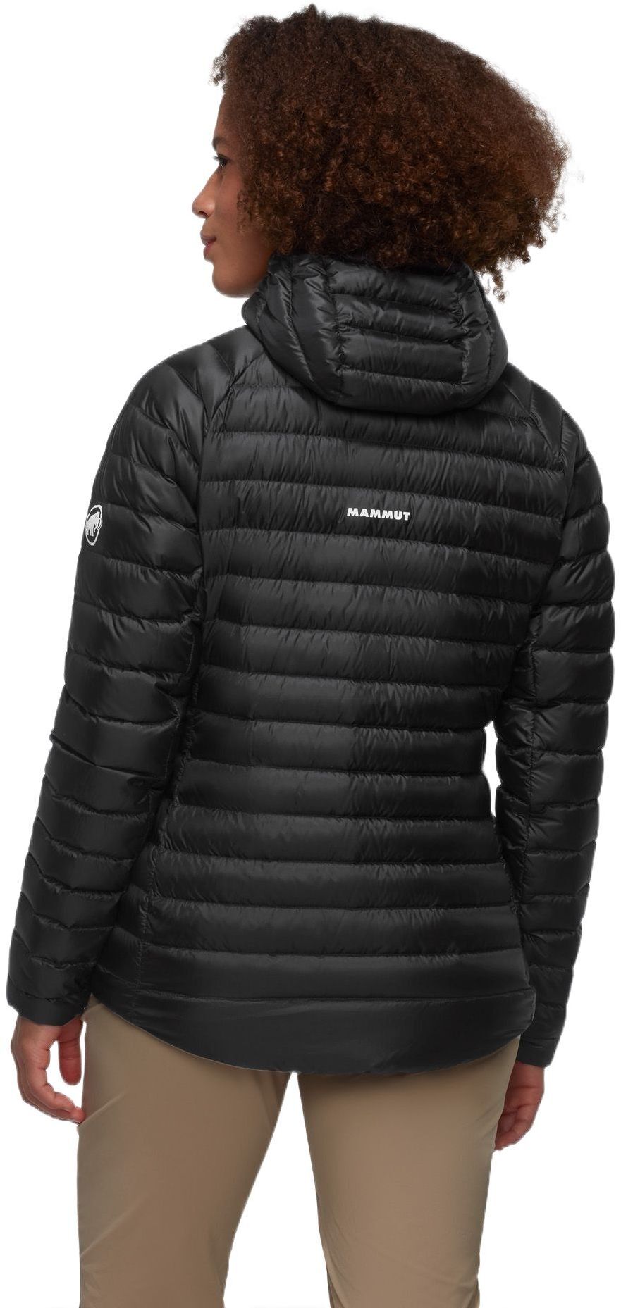 Пуховая куртка Mammut ( 1013-02970 ) Broad Peak IN Hooded Jacket 2024 Black M черный фото 3