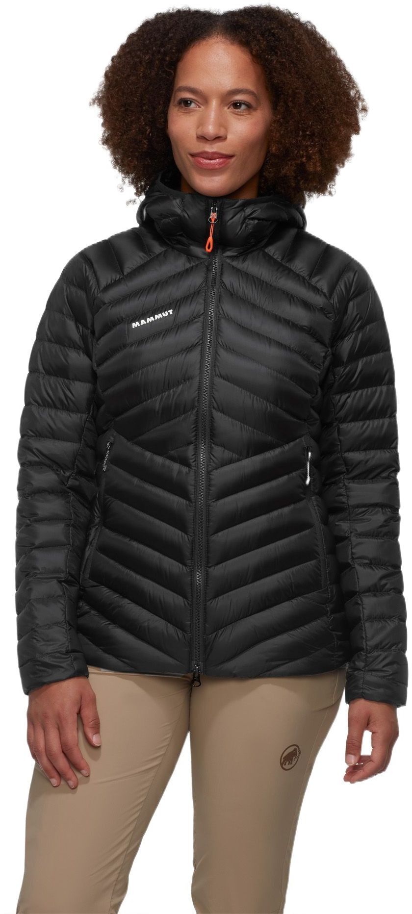 Пуховая куртка Mammut ( 1013-02970 ) Broad Peak IN Hooded Jacket 2024 Black M черный фото 2