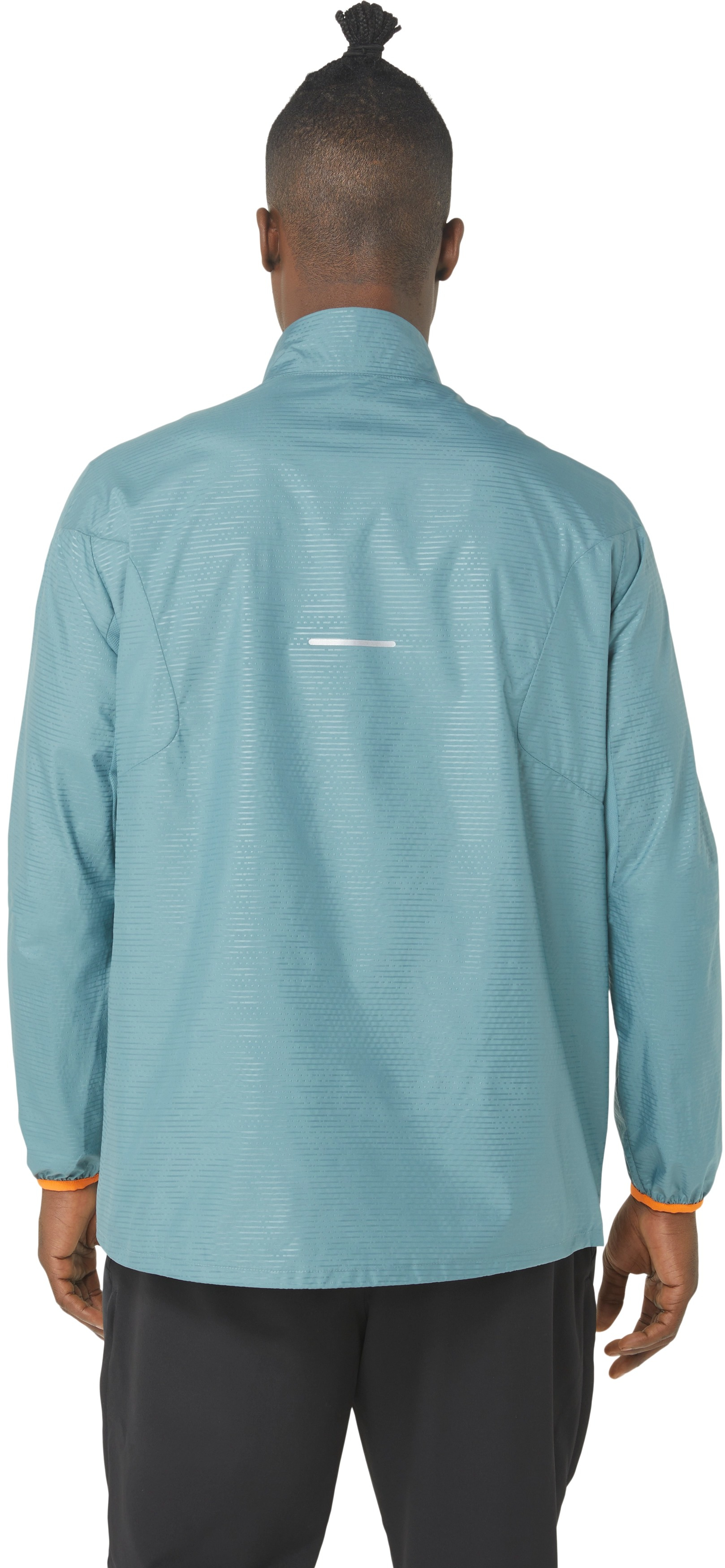 Куртка для бігу Asics ( 2011C875 ) LITE-SHOW JACKET 2024 FOGGY TEAL 2XL блакитнийфото2