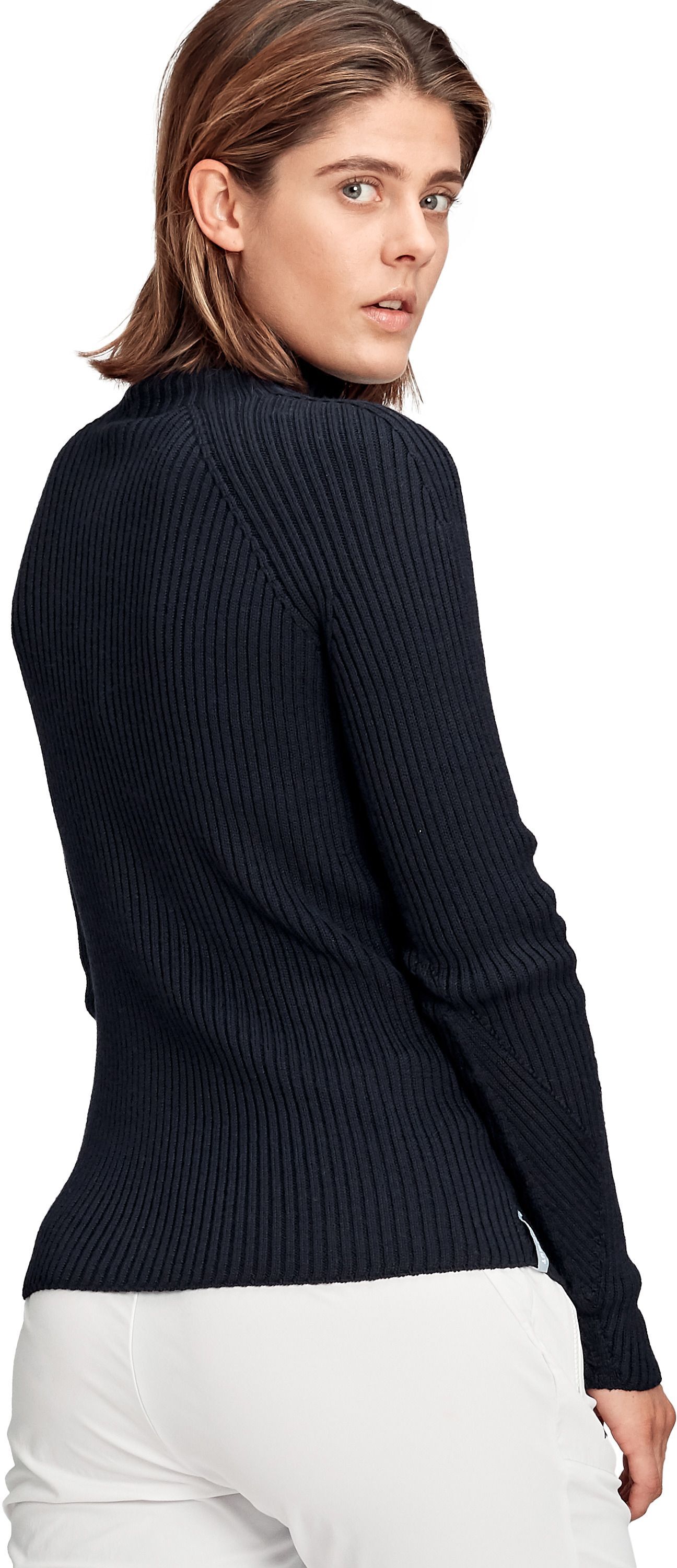 Кофта Mammut ( 1014-02470 ) Zuerich ML Turtleneck Women 2021 night M черный фото 2