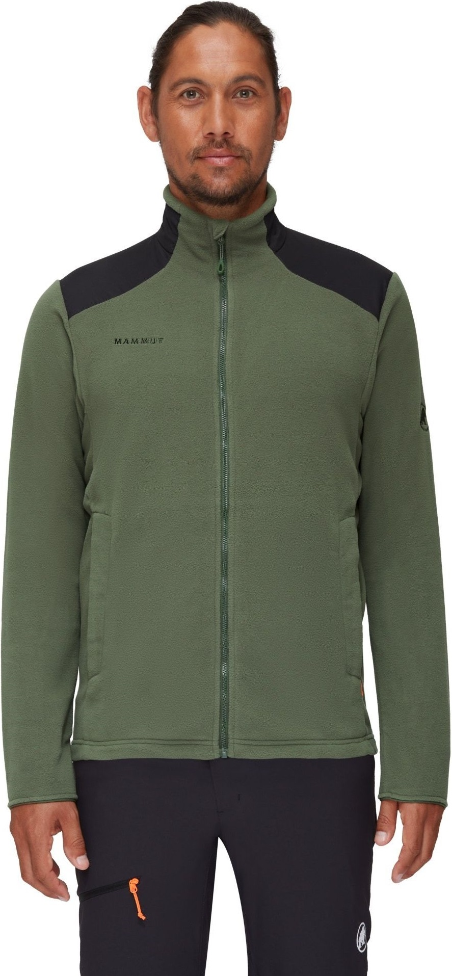 Флісова куртка чоловіча Mammut (1014-02550) Innominata Light ML Jacket Men 2022 iguana 2XL оливковийфото2