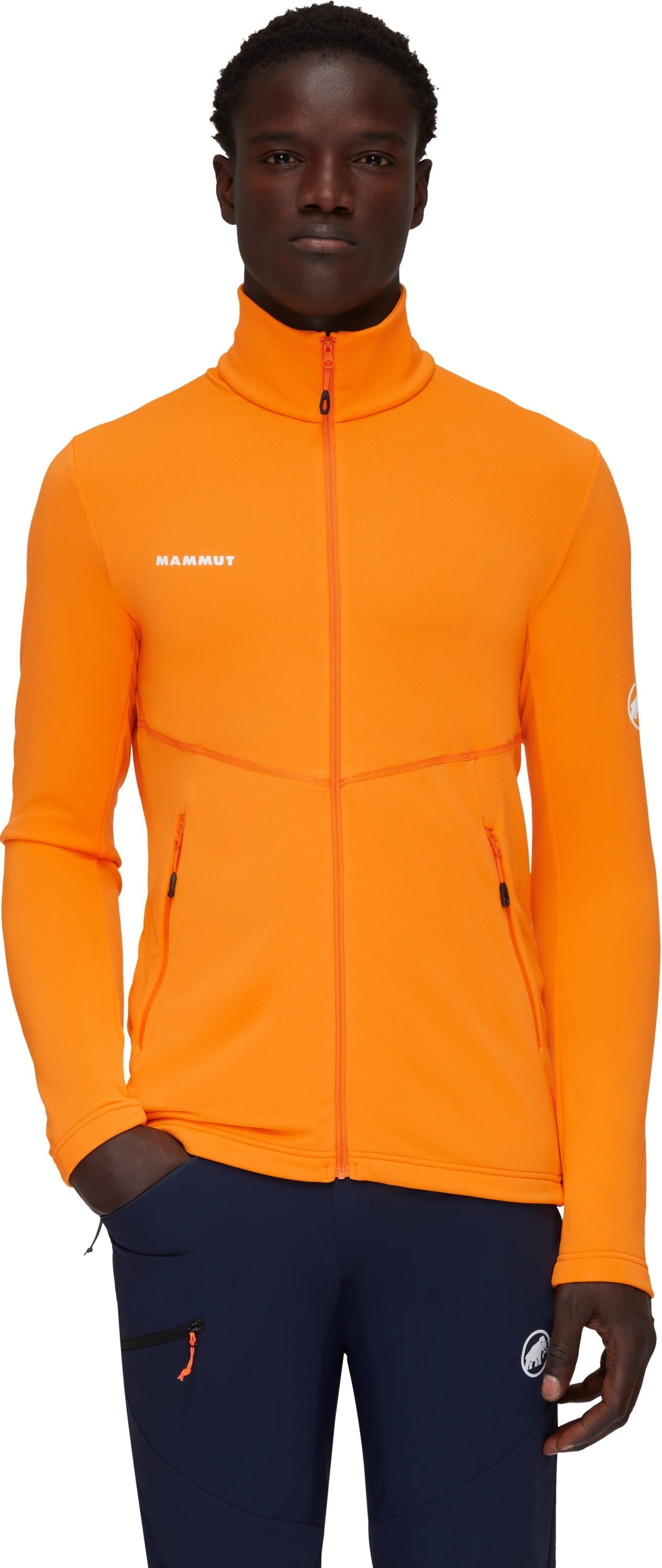 Флісова куртка чоловіча Mammut ( 1014-04270 ) Aconcagua Light ML Jacket 2024 Tangerine M помаранчевийфото2