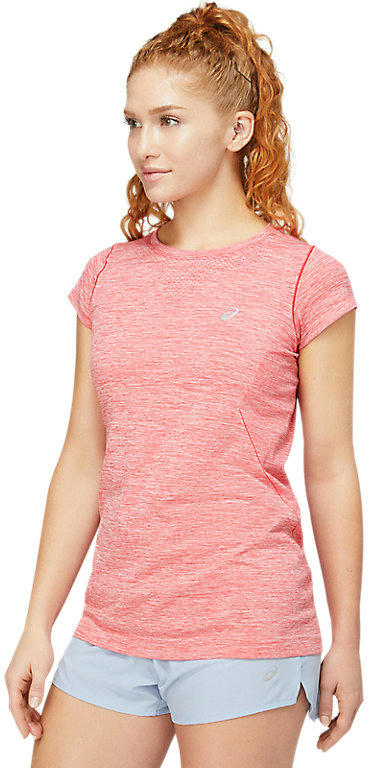 Футболка для бігу Asics (2012A786) RACE SEAMLESS SS TOP 2022 701 DARK PINK S рожевийфото3