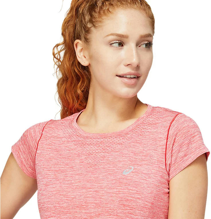 Футболка для бігу Asics (2012A786) RACE SEAMLESS SS TOP 2022 701 DARK PINK S рожевийфото4