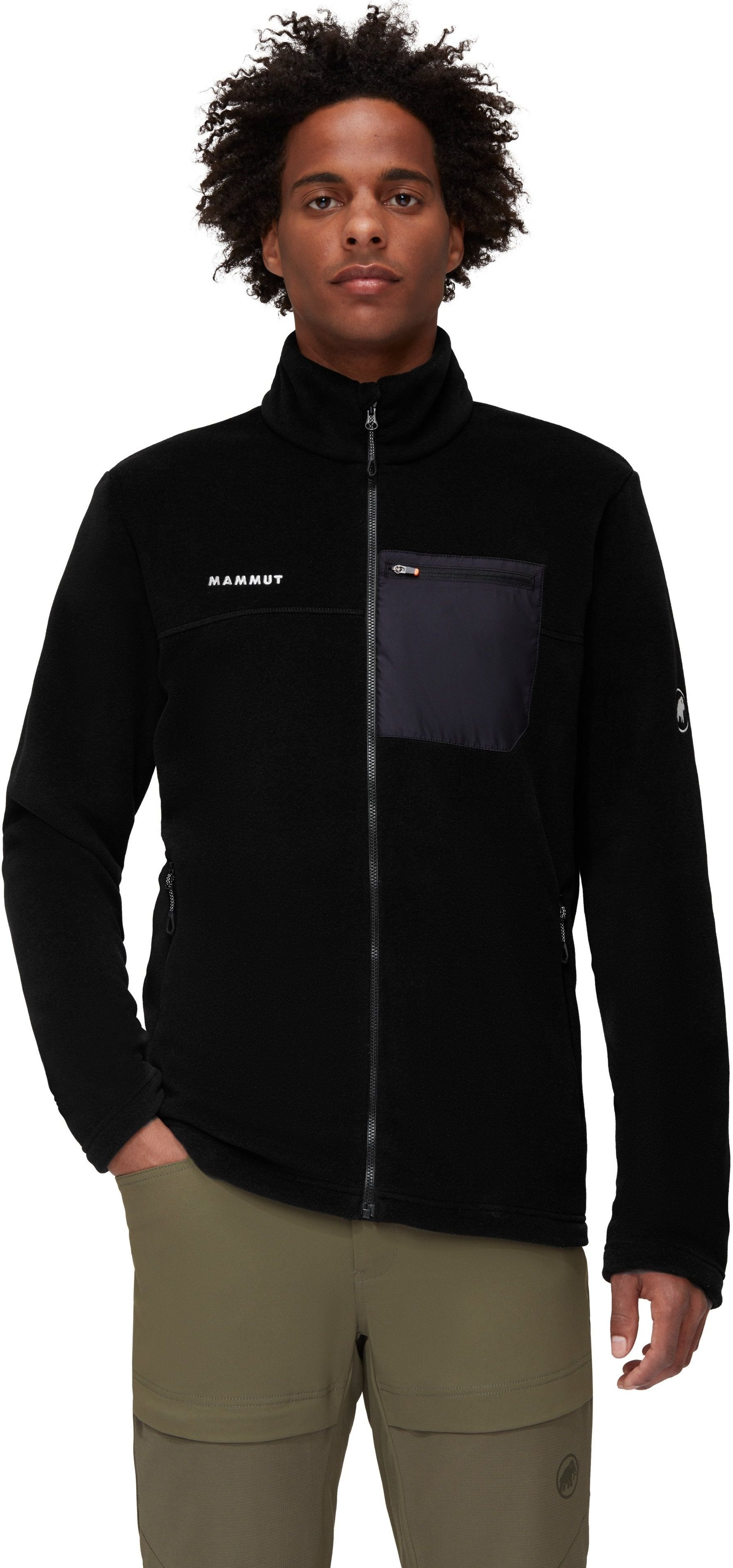 Флісова куртка чоловіча Mammut ( 1014-04380 ) Innominata ML Jacket 2024 Black 3XL чорнийфото2