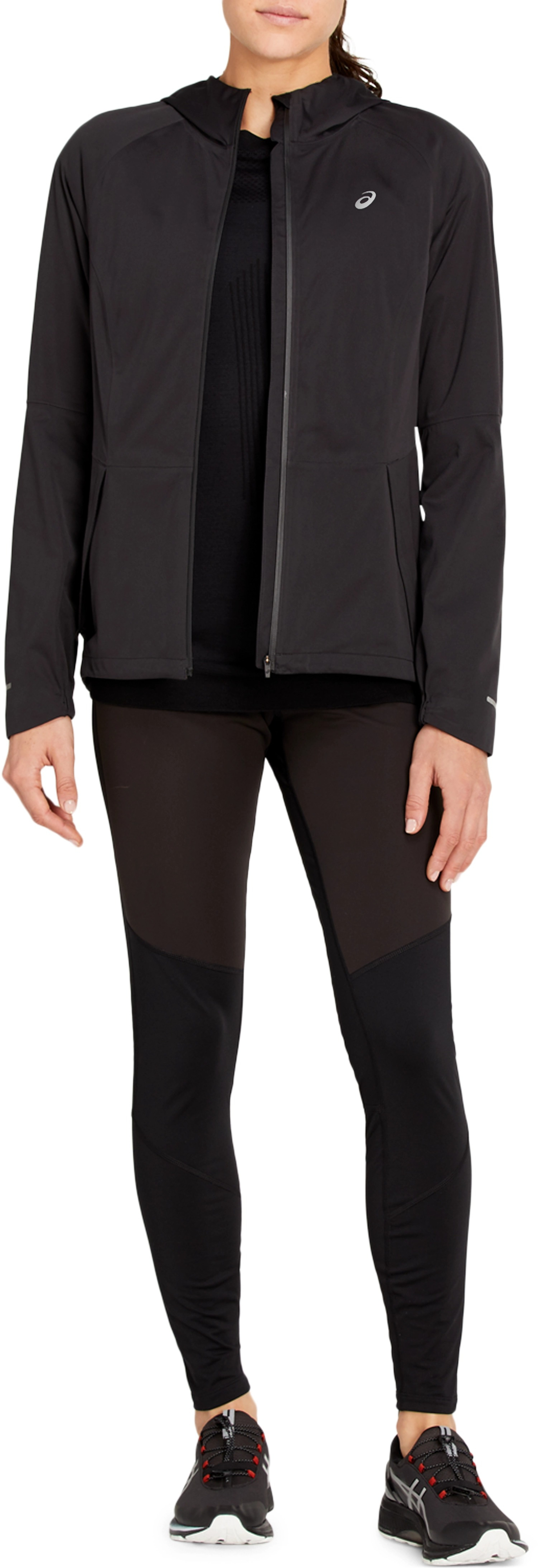 Куртка для бега Asics ( 2012B194 ) WINTER ACCELERATE JACKET 2022 001 PERFORMANCE BLACK/BRILLIANT WHITE L черный фото 8