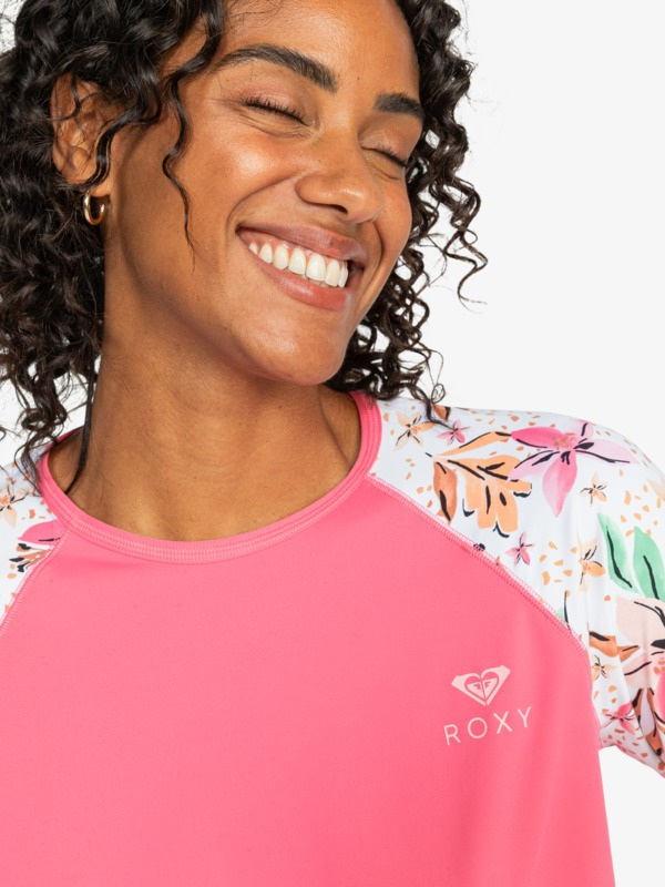 Гідромайка ROXY ( ERJWR03757 ) LS LYCRA PRINTE SFSH 2024 WBK8 XL рожевийфото6