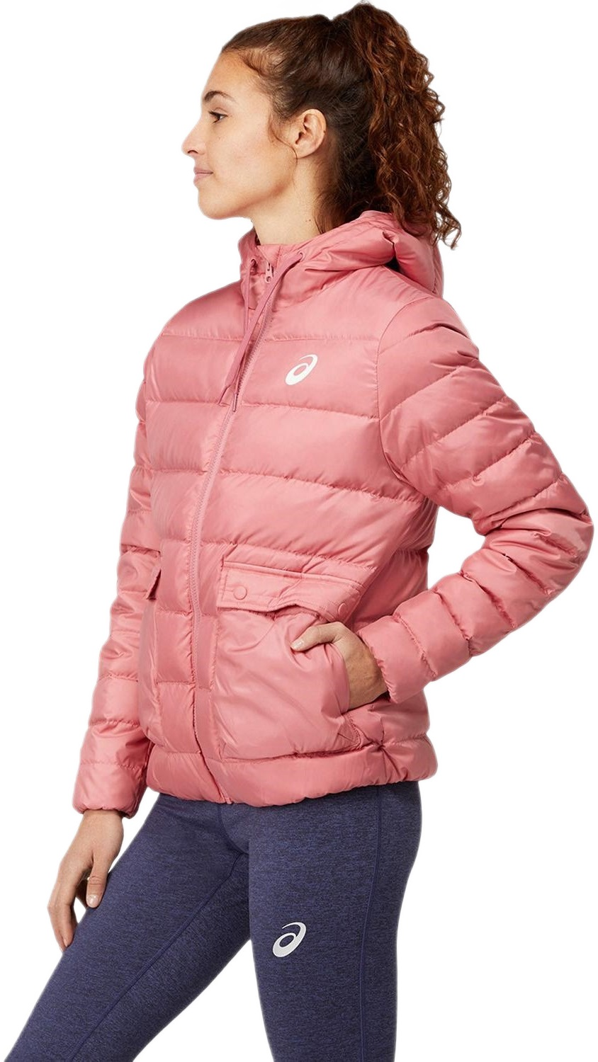 Куртка для бега Asics ( 2032C153 ) DOWN JACKET W 2022 700 PINK L розовый фото 3