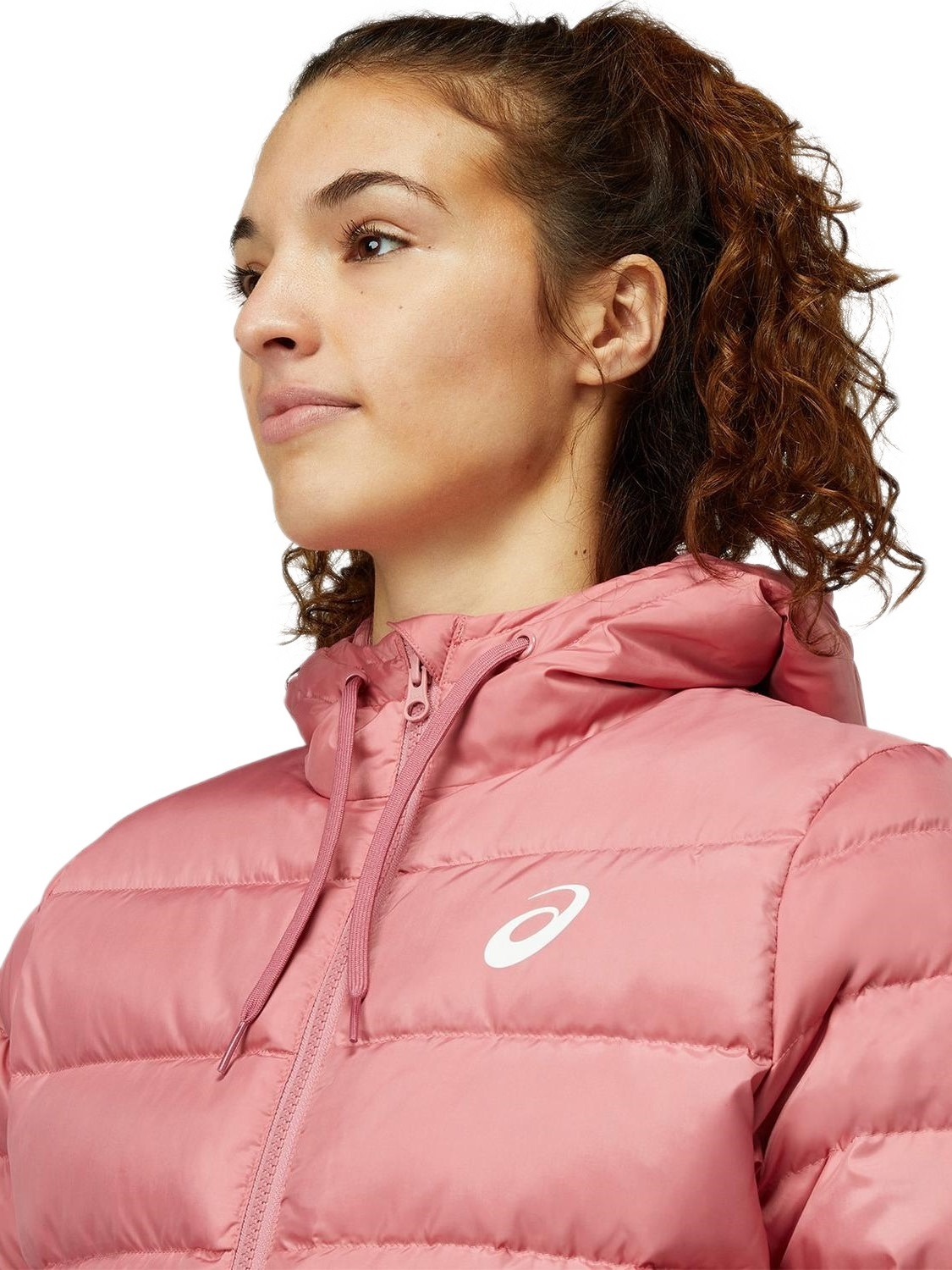 Куртка для бега Asics ( 2032C153 ) DOWN JACKET W 2022 700 PINK L розовый фото 4