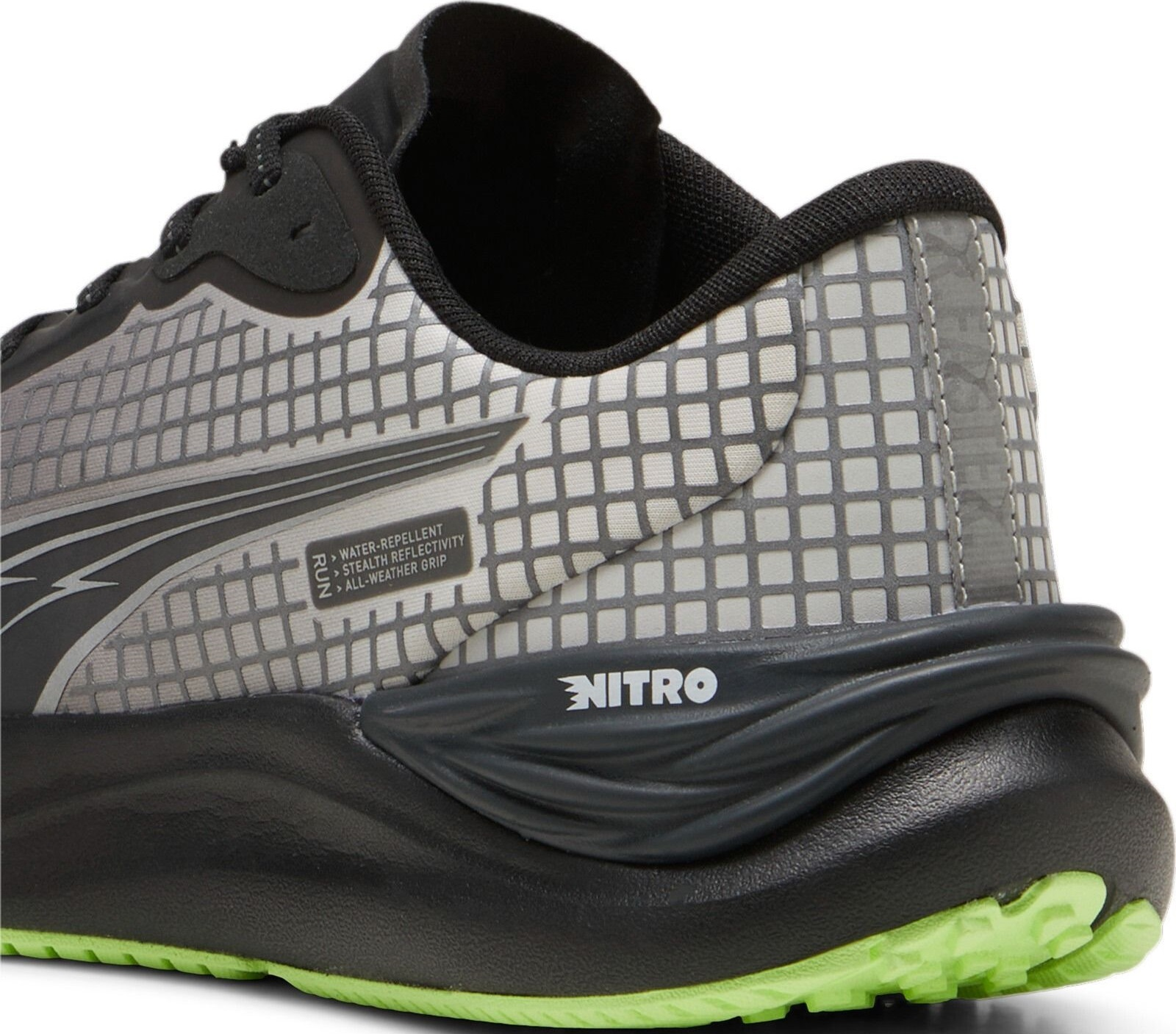 Кросівки чоловічі Puma Electrify NITRO 3 WTR FV 310110-01 45 (10.5 UK) чорні/сіріфото5