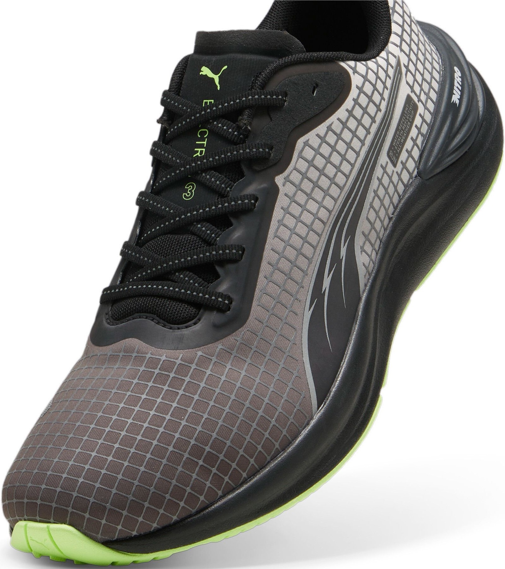 Кроссовки мужские Puma Electrify NITRO 3 WTR FV 310110-01 45 (10.5 UK) черные/серые фото 4