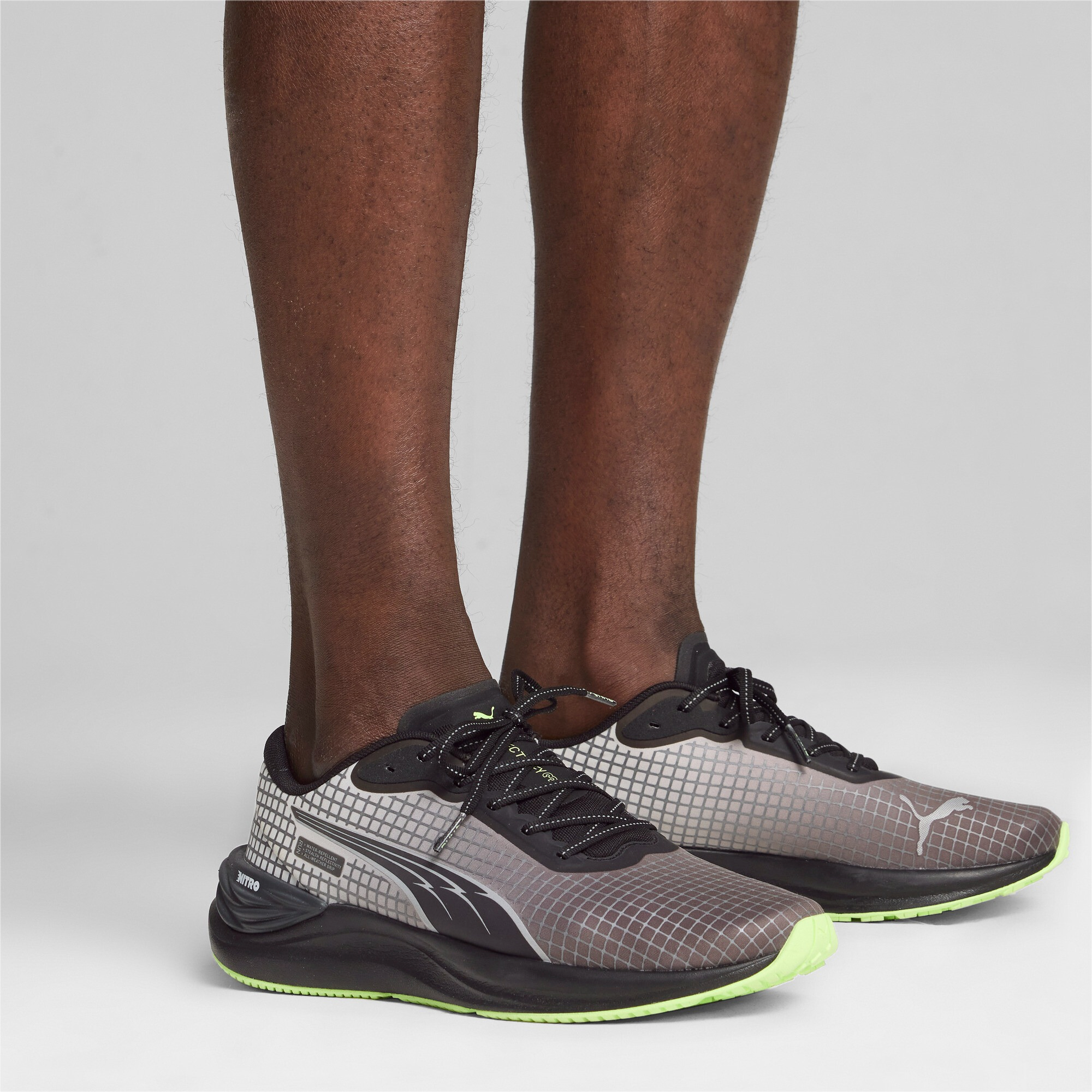 Кроссовки мужские Puma Electrify NITRO 3 WTR FV 310110-01 45 (10.5 UK) черные/серые фото 8