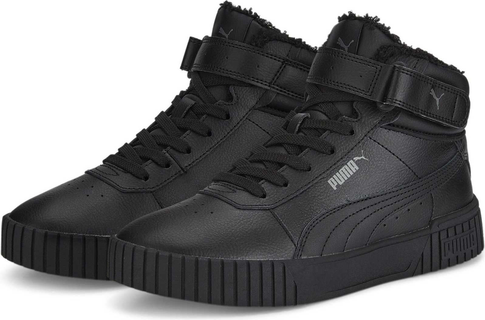 Черевики жіночі Puma Carina 2.0 Mid WTR 385852-01 36 (3.5 UK) чорніфото5