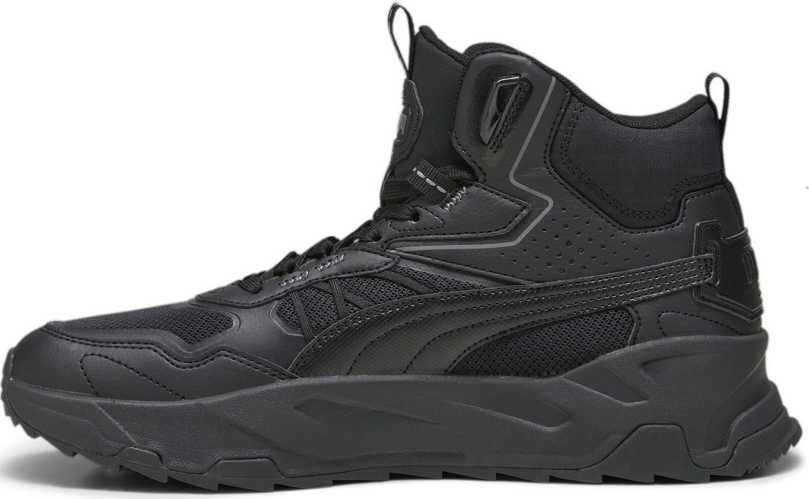 Черевики чоловічі Puma Trinity Mid Hybrid 392327-01 46 (11 UK) чорніфото2