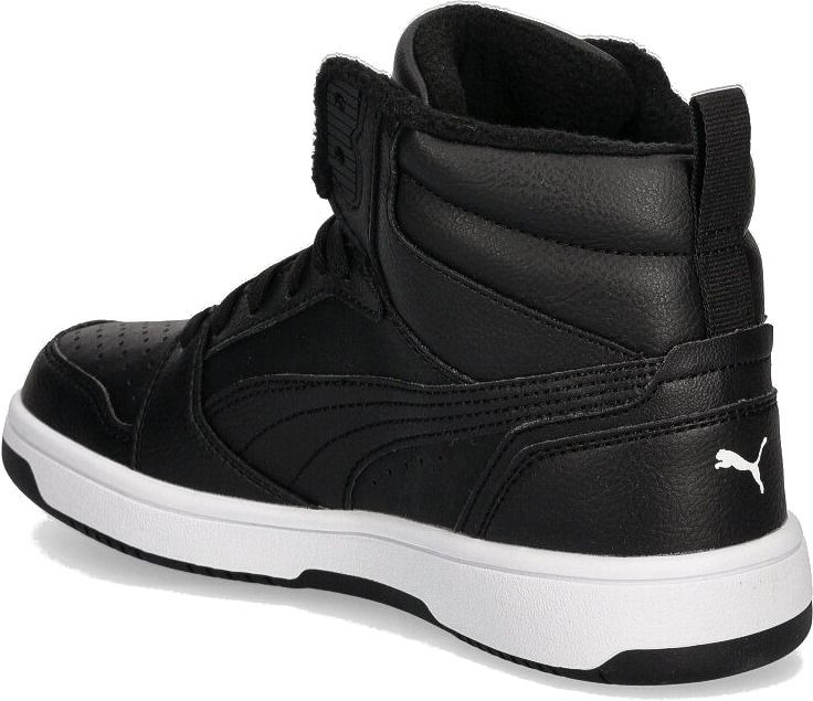 Черевики підліткові Puma Rebound V6 Mid WTR Jr 394685-01 36 (3.5 UK) чорніфото5