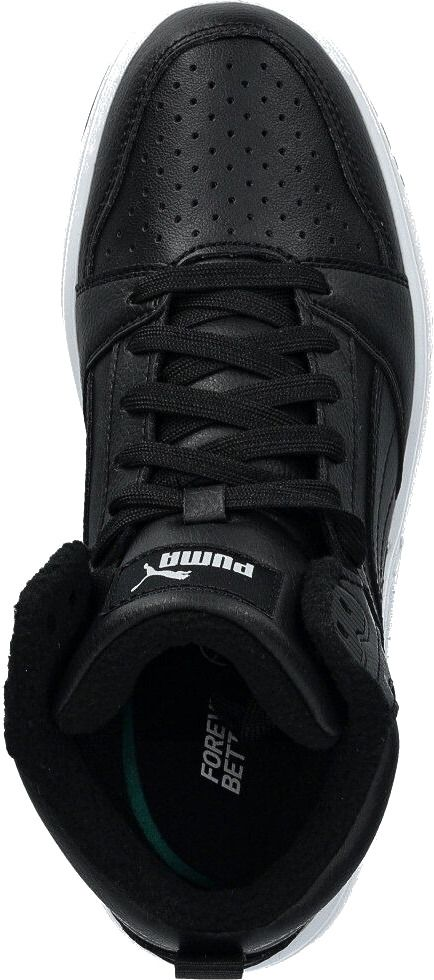 Черевики підліткові Puma Rebound V6 Mid WTR Jr 394685-01 36 (3.5 UK) чорніфото4