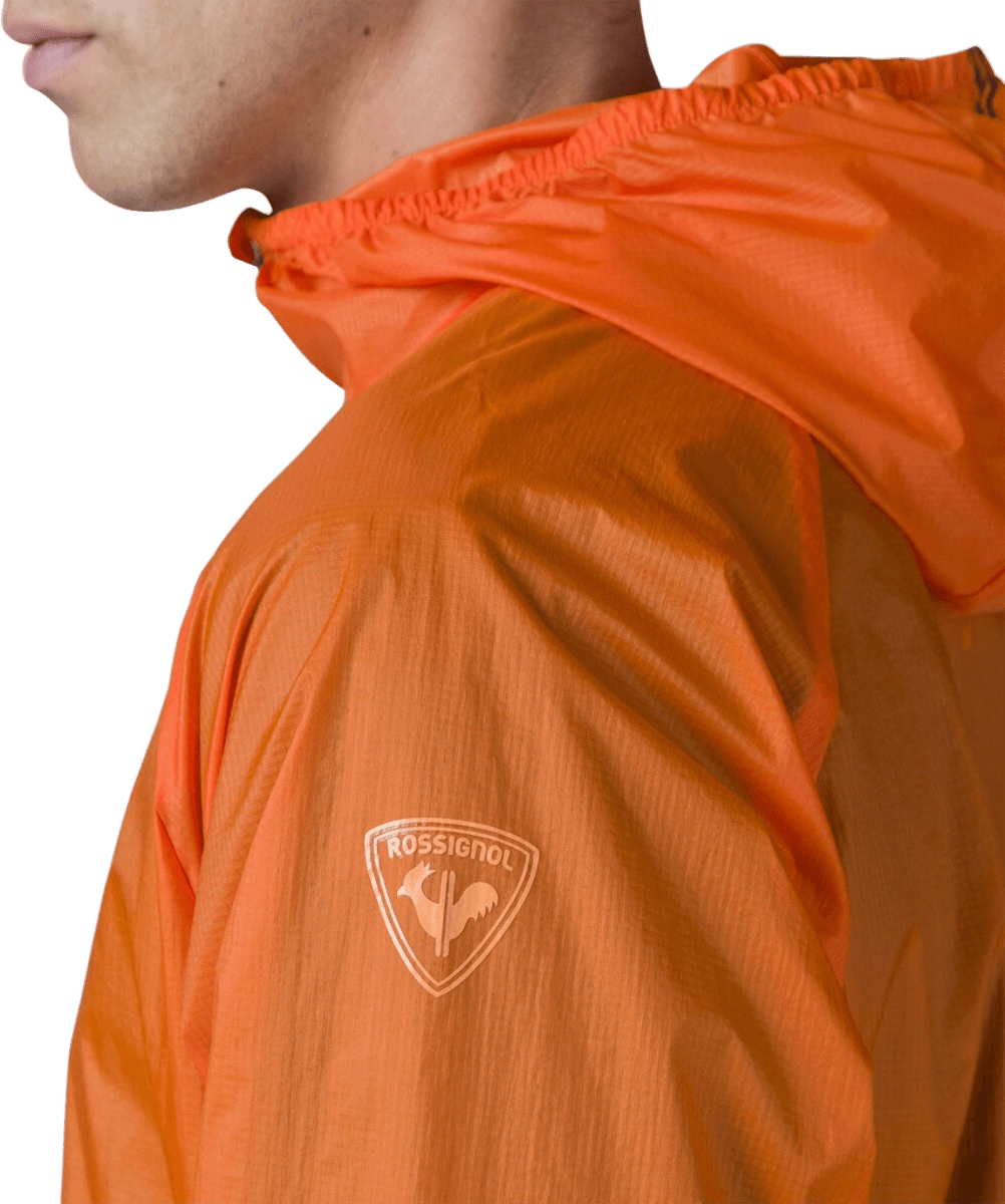 Куртка для бега ROSSIGNOL ( RLMMJ68 ) ULTRALIGHT PKB JKT 2024 41N 2XL оранжевый фото 7