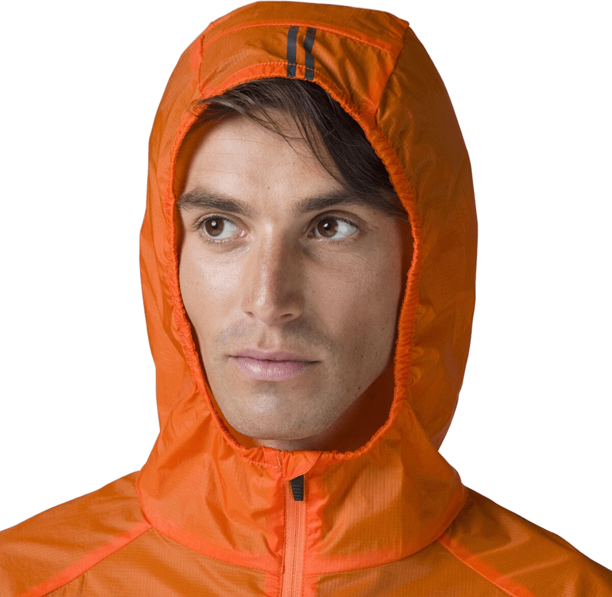 Куртка для бега ROSSIGNOL ( RLMMJ68 ) ULTRALIGHT PKB JKT 2024 41N 2XL оранжевый фото 5