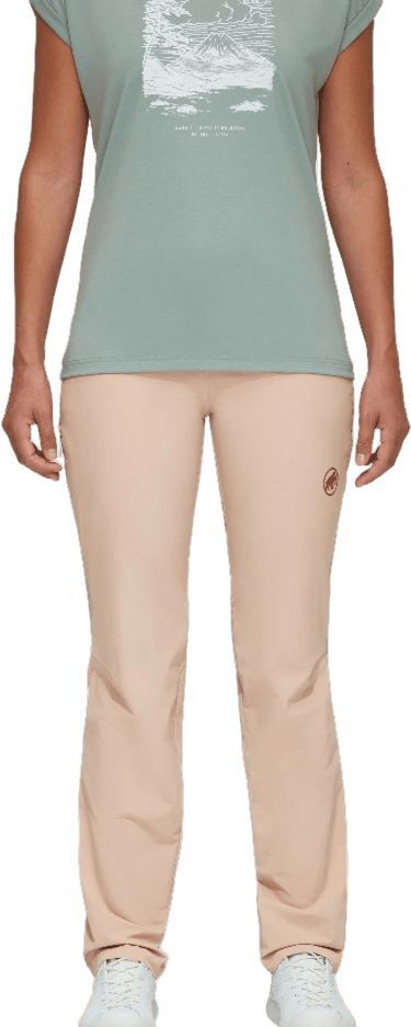 Штаны для туризма Mammut ( 1022-01680 ) Runbold Pants Women 2024 savannah 34 бежевый фото 3