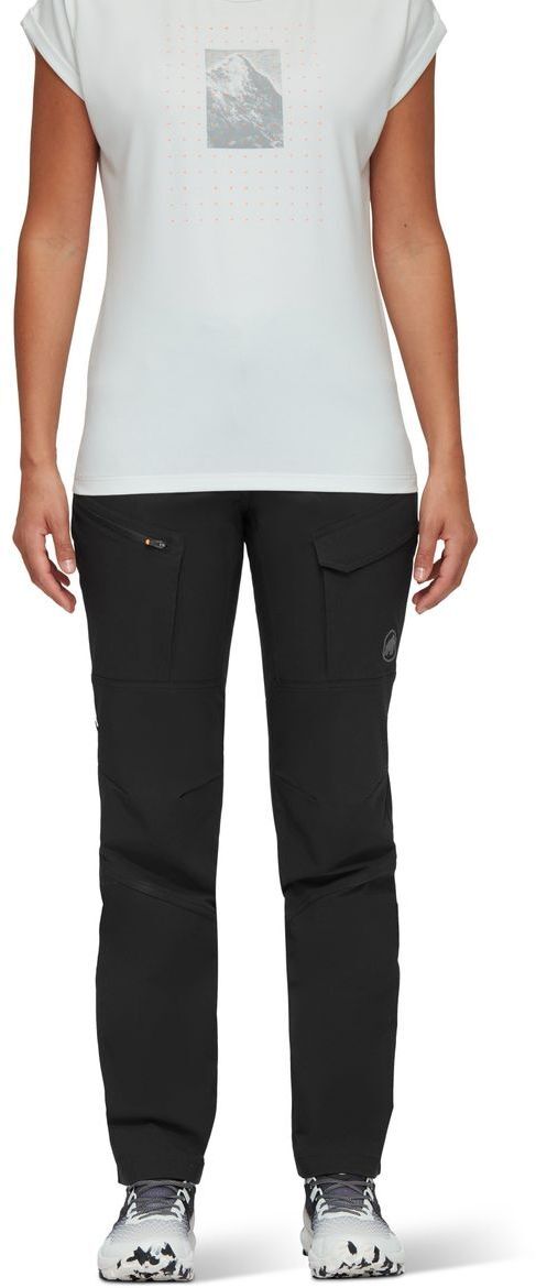 Штаны для туризма Mammut ( 1022-01980 ) Zinal Hybrid Pants Women 2024 black 42 черный фото 3