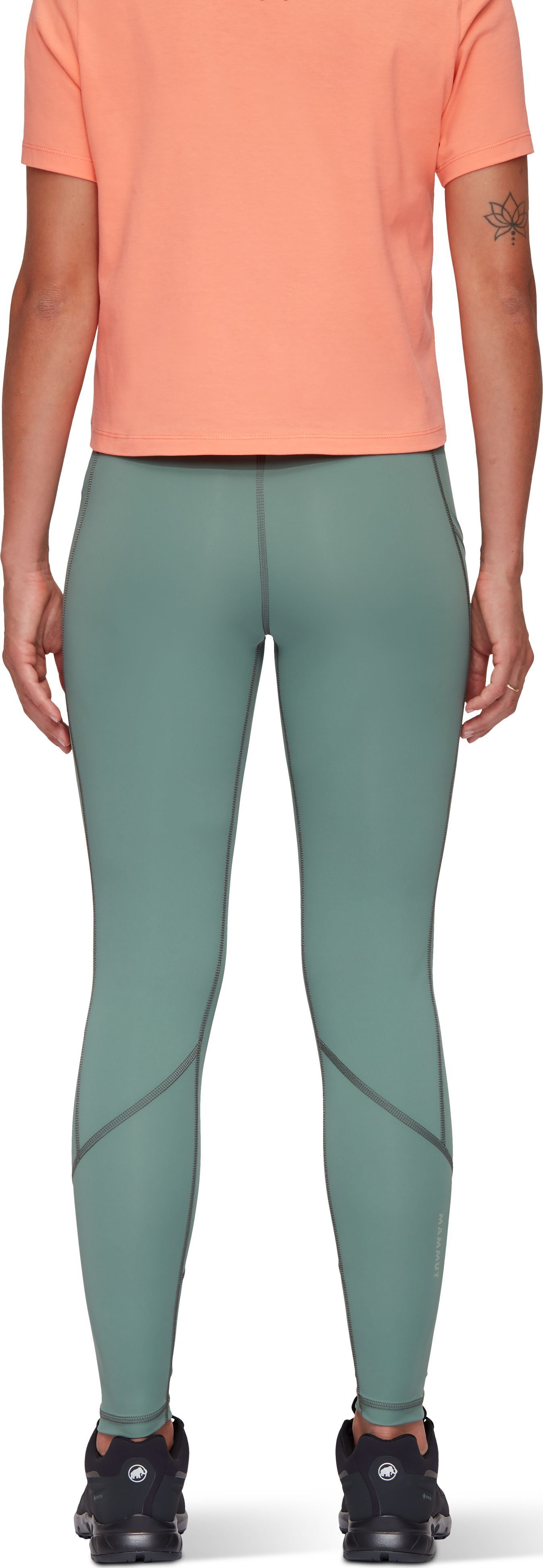 Тайтсы Mammut ( 1022-02040 ) Massone Tights Women 2024 dark jade L зеленый фото 3