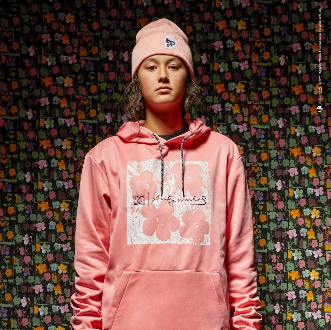 Худи DC ( ADJFT03040 ) AW SNOWSTAR 2024 Shell Pink L розовый фото 8