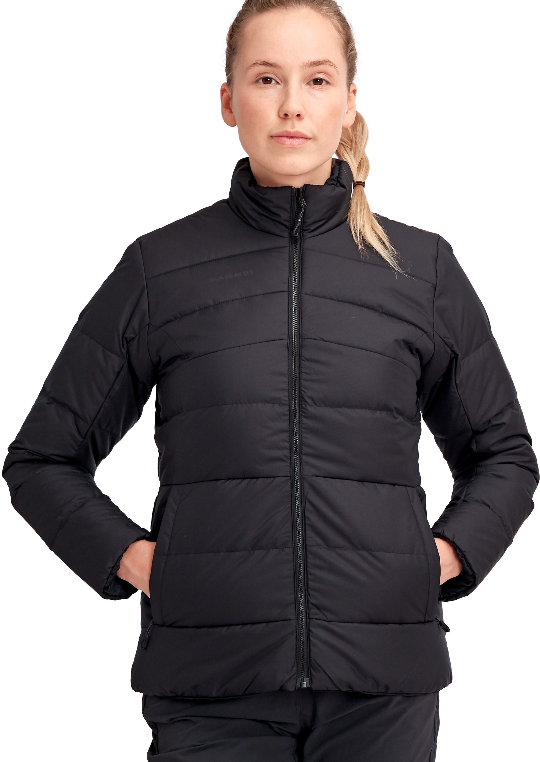 Пуховая куртка Mammut ( 1013-01090 ) Whitehorn IN Jacket Women 2021 black-black XS черный фото 