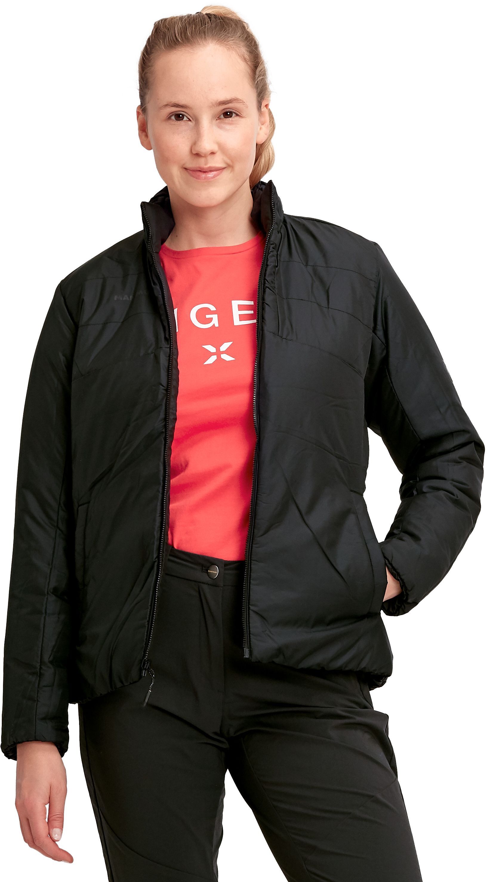 Пуховая куртка Mammut ( 1013-01090 ) Whitehorn IN Jacket Women 2021 black-black XS черный фото 