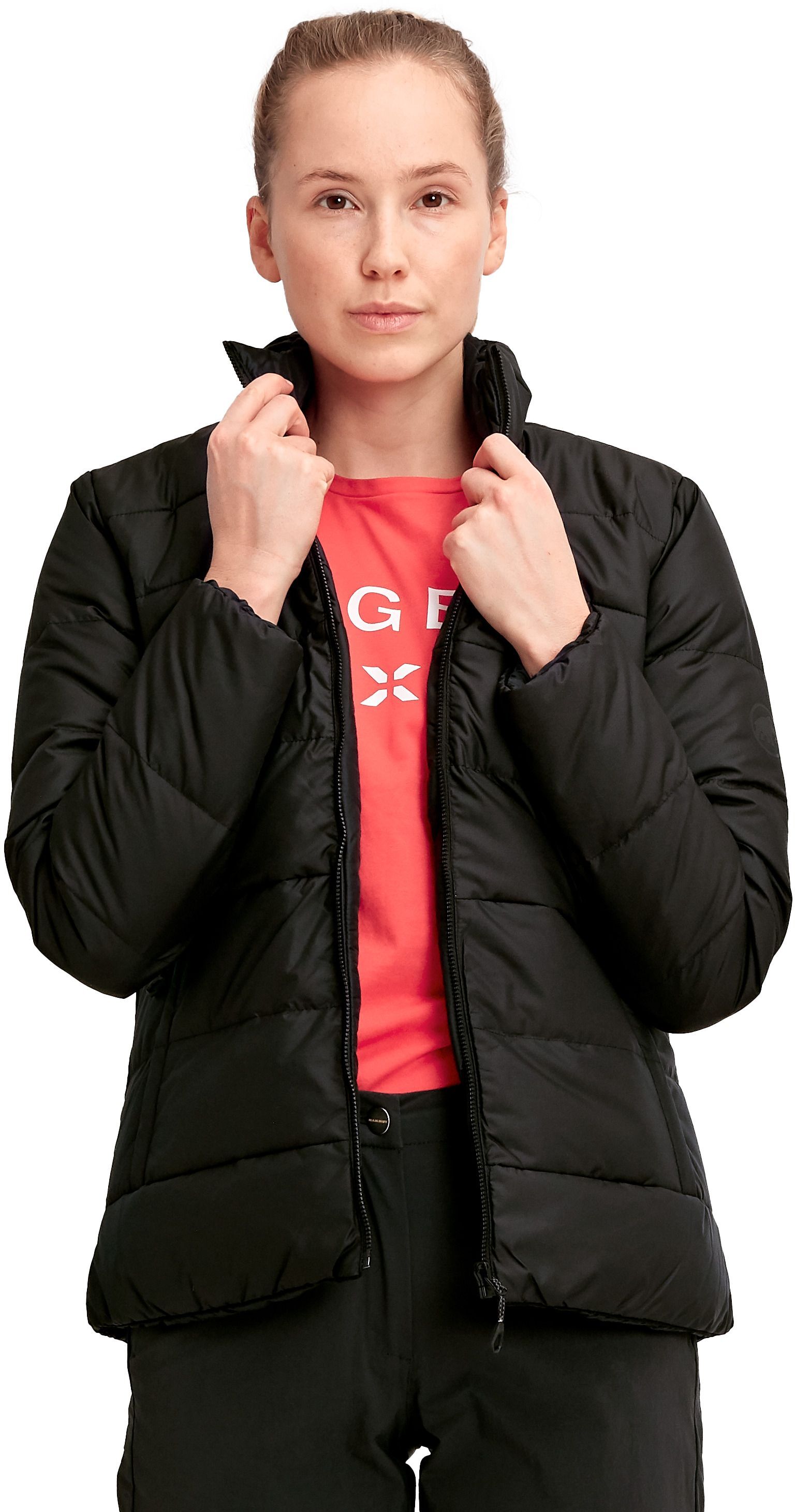 Пуховая куртка Mammut ( 1013-01090 ) Whitehorn IN Jacket Women 2021 black-black XS черный фото 