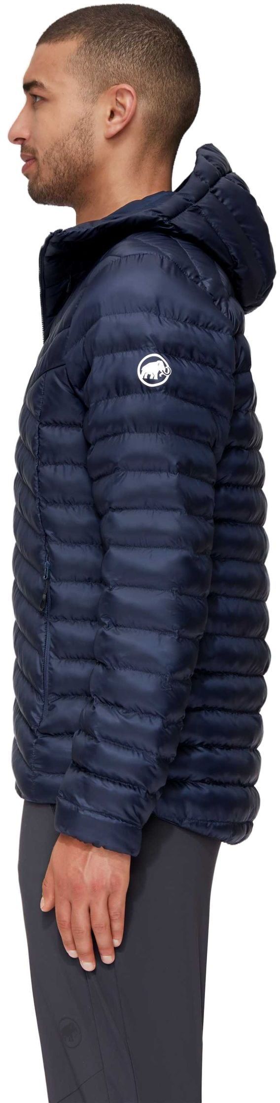 Пухова куртка Mammut ( 1013-01781 ) Albula IN Hooded Jacket 2024 Marine M синяфото4