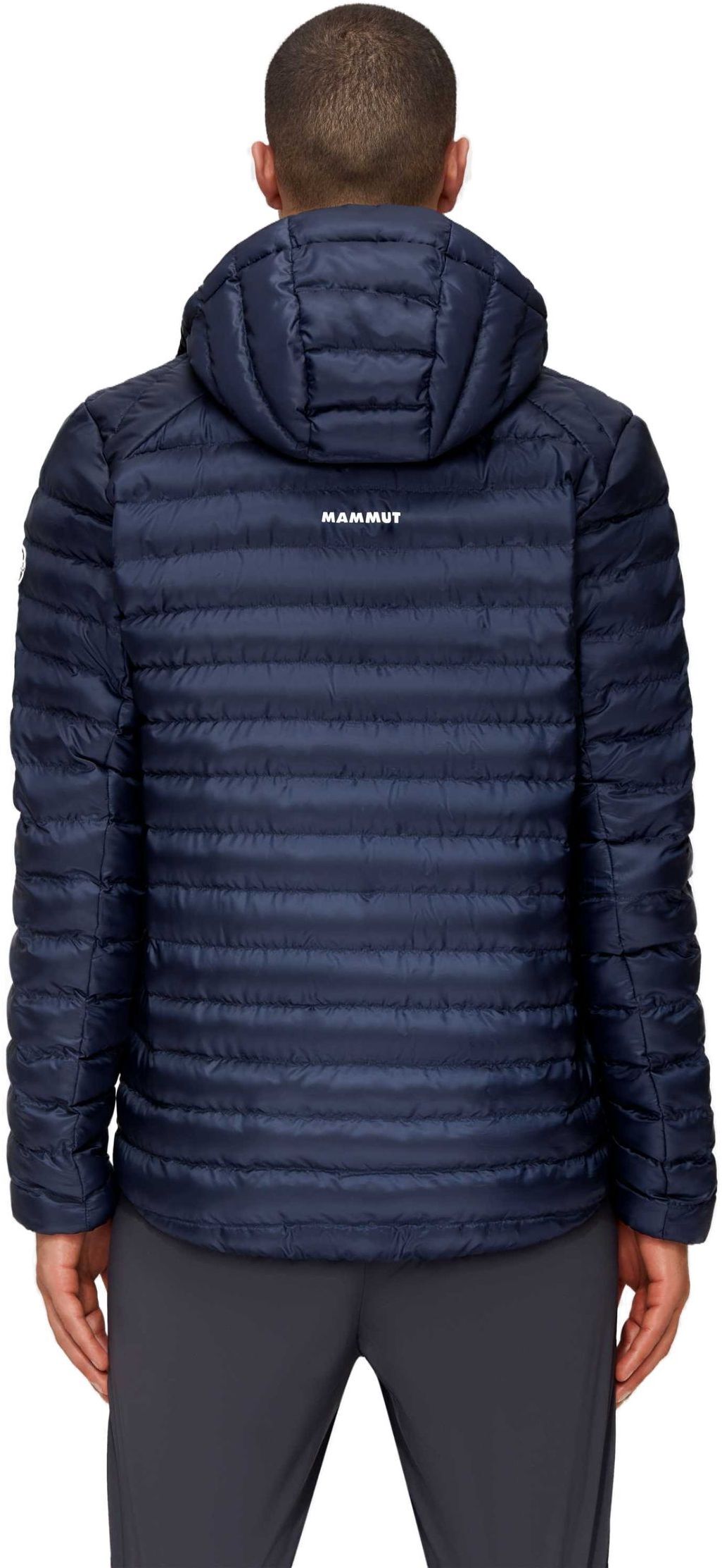 Пухова куртка Mammut ( 1013-01781 ) Albula IN Hooded Jacket 2024 Marine M синяфото3