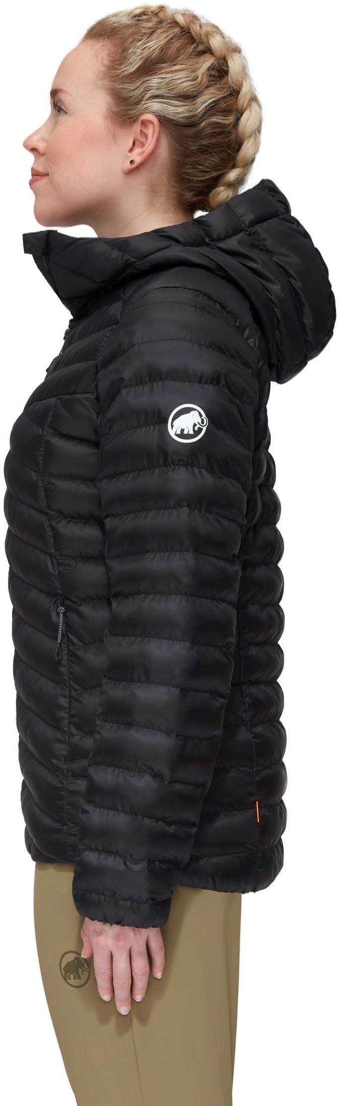 Пухова куртка Mammut ( 1013-01791 ) Albula IN Hooded Jacket 2024 Black L чернафото4