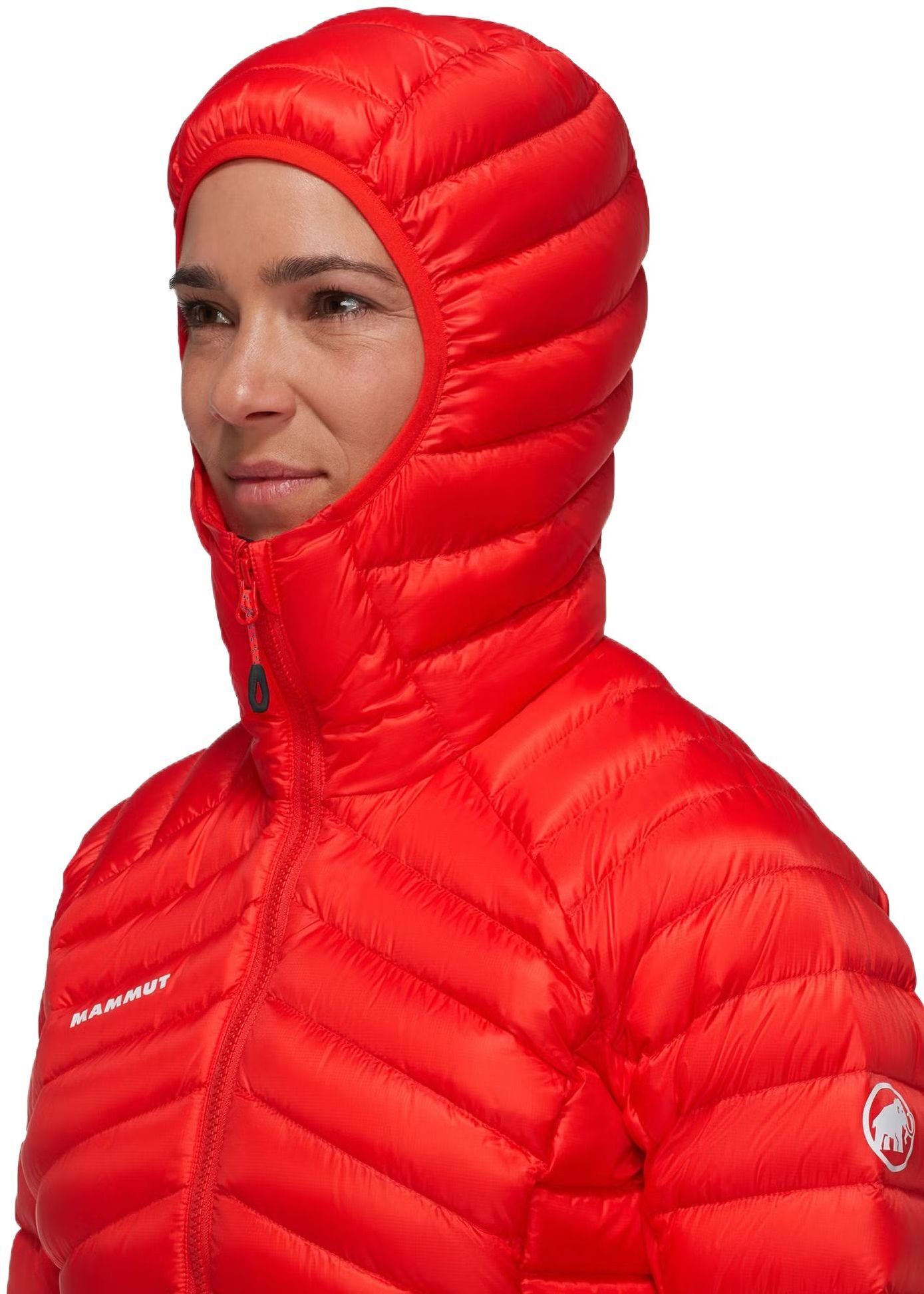 Пуховая куртка Mammut ( 1013-01791 ) Albula IN Hooded Jacket 2024 Blood Red M красный фото 4