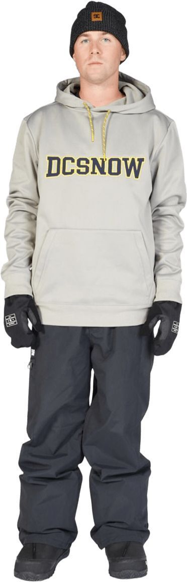 Худі DC ( ADYFT03343 ) SNOWSTAR M OTLR 2023 SLA0 Wild Dove - Solid L сірийфото