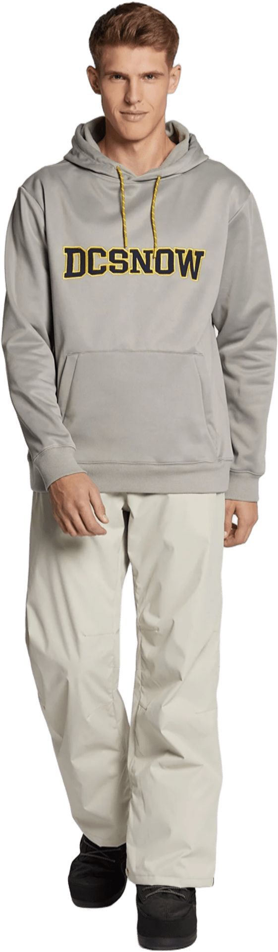 Худі DC ( ADYFT03343 ) SNOWSTAR M OTLR 2023 SLA0 Wild Dove - Solid L сірийфото