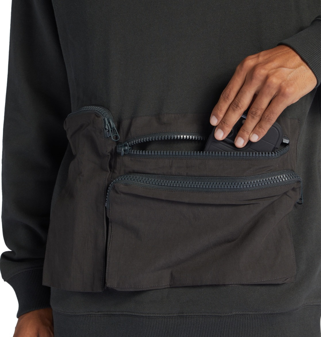 Худі DC ( ADYFT03382 ) RESERVE 2024 Pirate Black M чорнийфото6