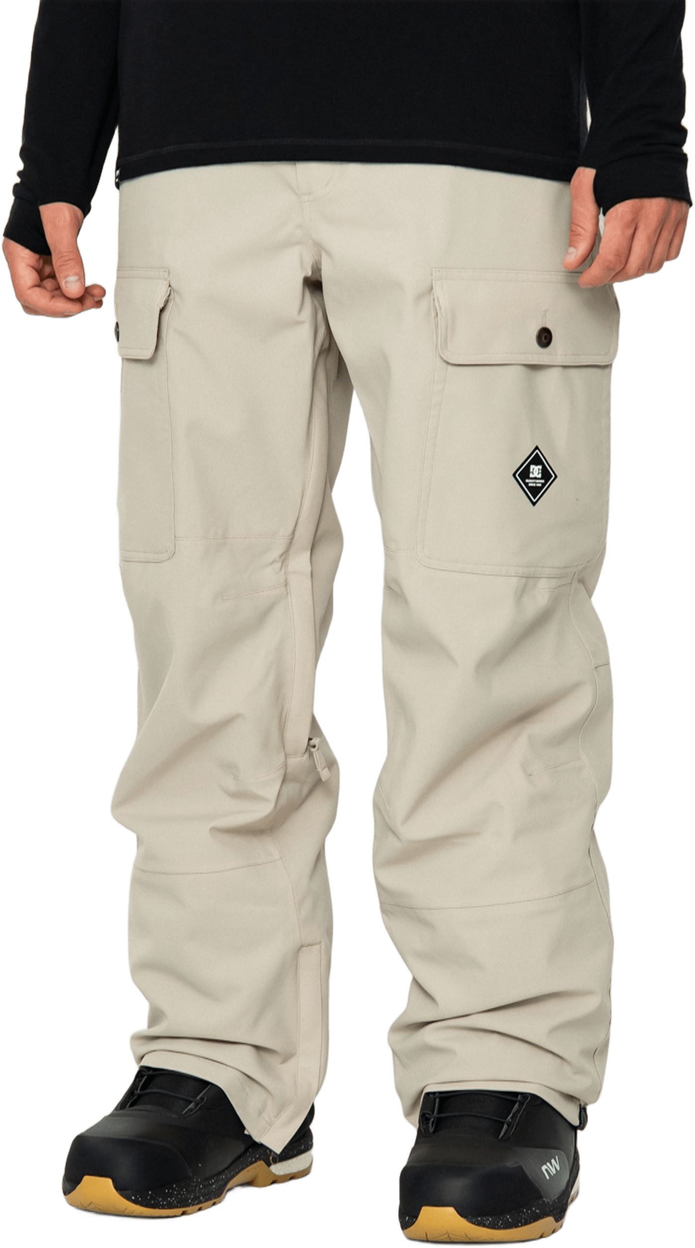Горнолыжные штаны DC ( ADYTP03039 ) CODE 2024 Plaza Taupe L бежевый фото 7