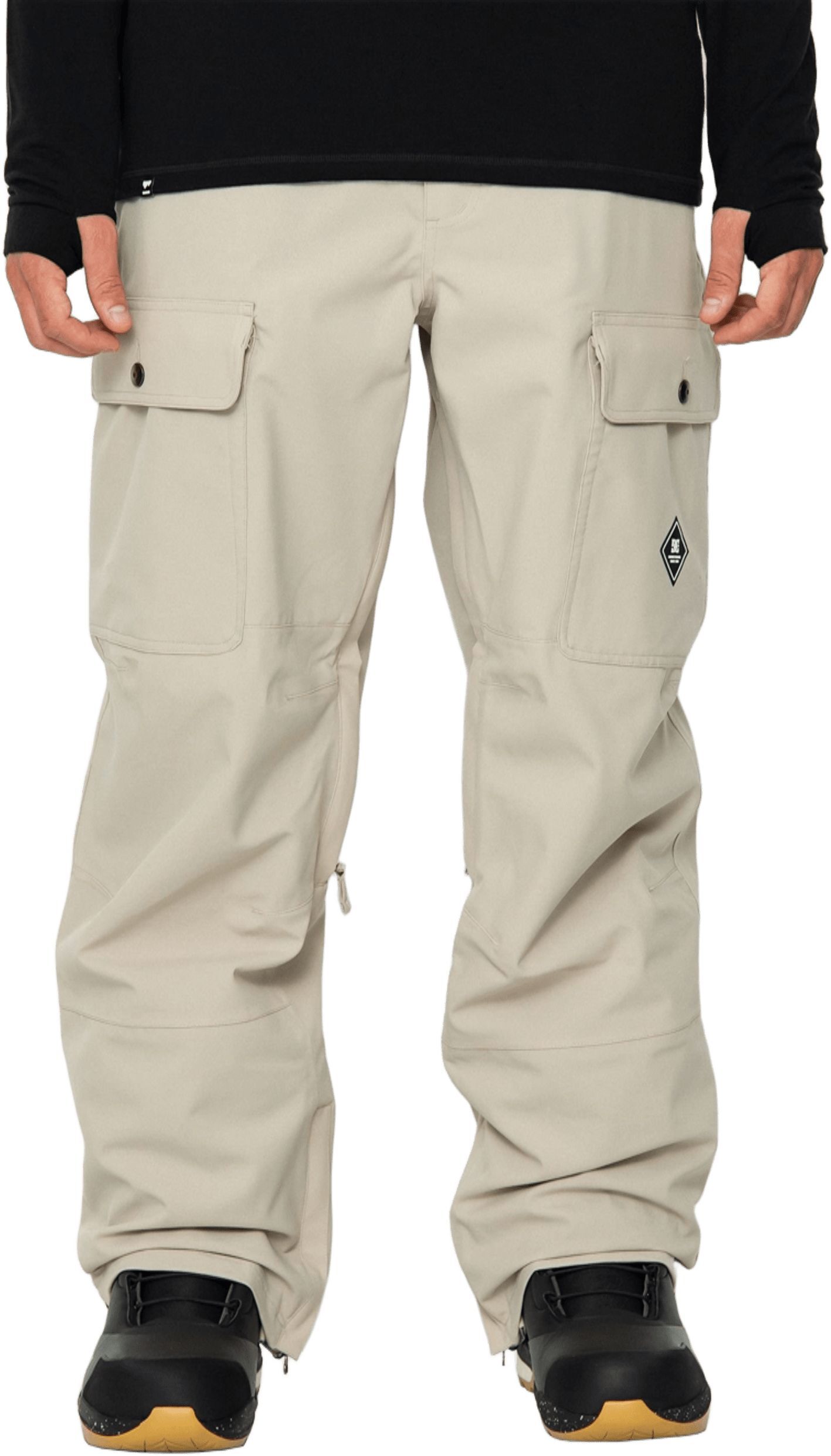 Горнолыжные штаны DC ( ADYTP03039 ) CODE 2024 Plaza Taupe L бежевый фото 6