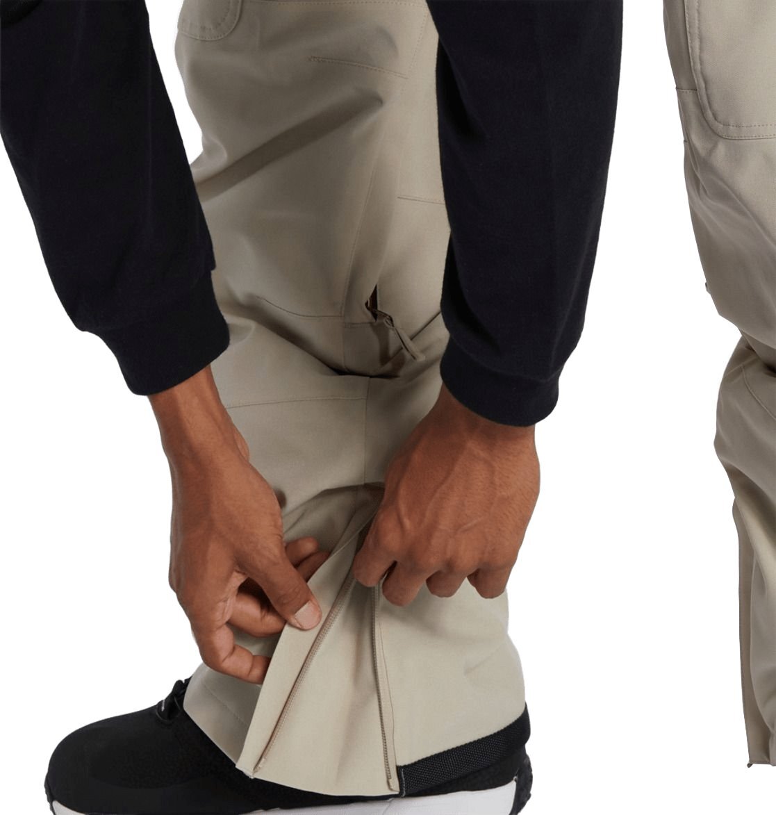 Горнолыжные штаны DC ( ADYTP03039 ) CODE 2024 Plaza Taupe L бежевый фото 15