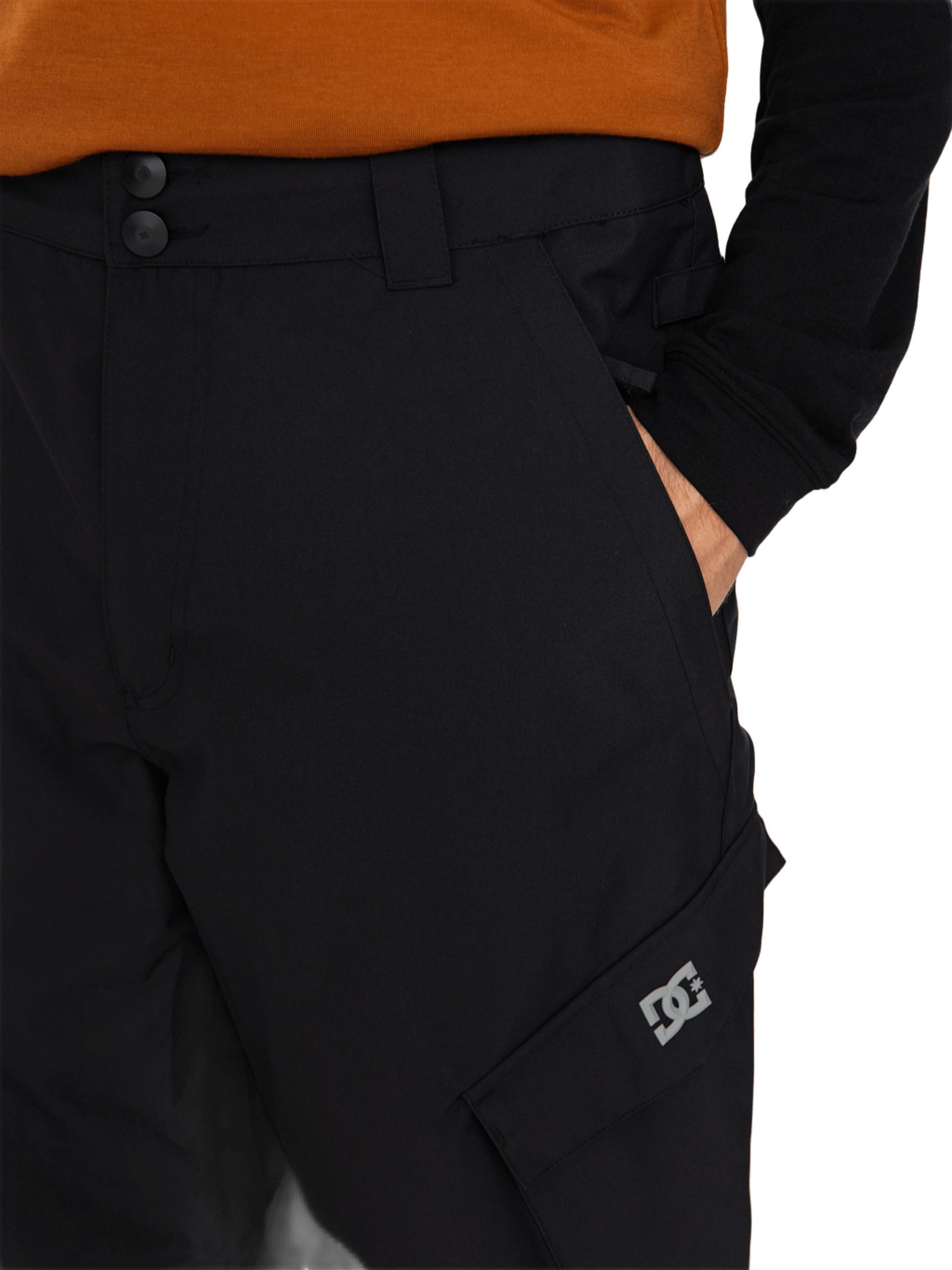 Горнолыжные штаны DC ( ADYTP03042 ) BANSHEE 2024 Black XL черная фото 10