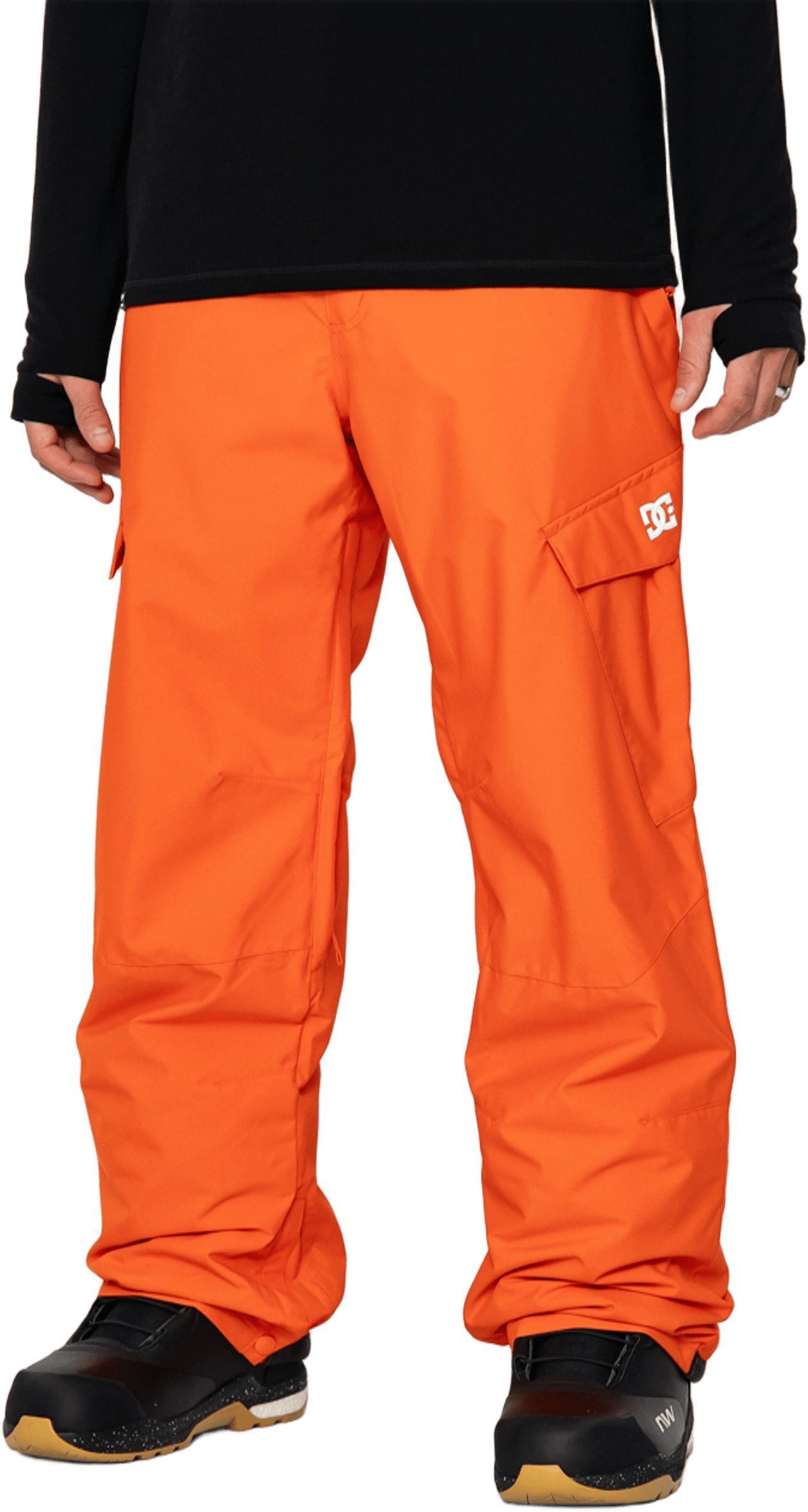 Горнолыжные штаны DC ( ADYTP03042 ) BANSHEE 2024 Orangeade L оранжевые фото 5