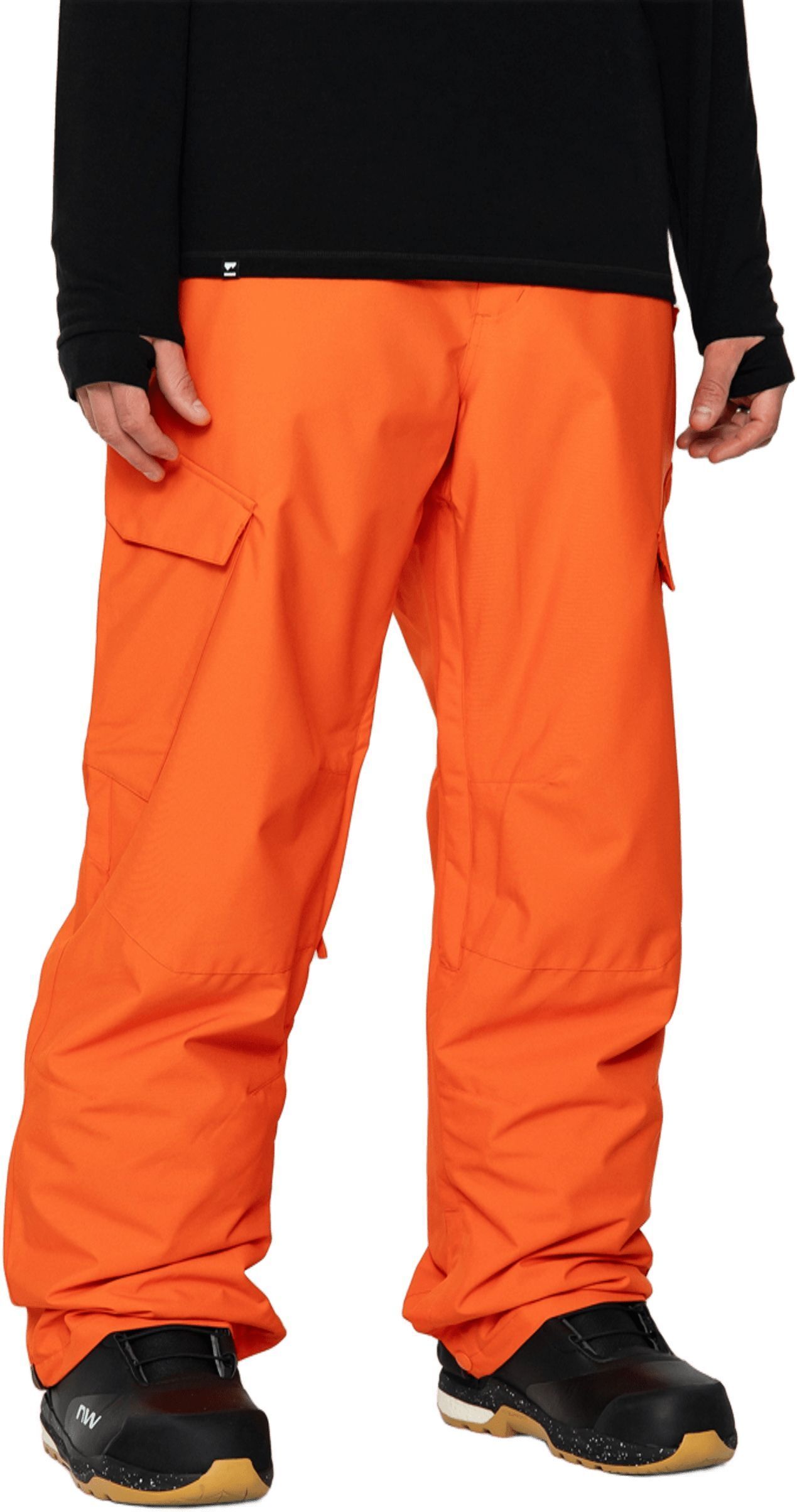 Горнолыжные штаны DC ( ADYTP03042 ) BANSHEE 2024 Orangeade L оранжевые фото 4