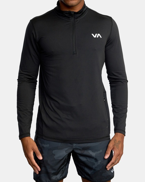 Лонгслив RVCA ( AVYKT00169 ) SPRTVNTLSHALFZI 2024 Black XL чорнийфото8