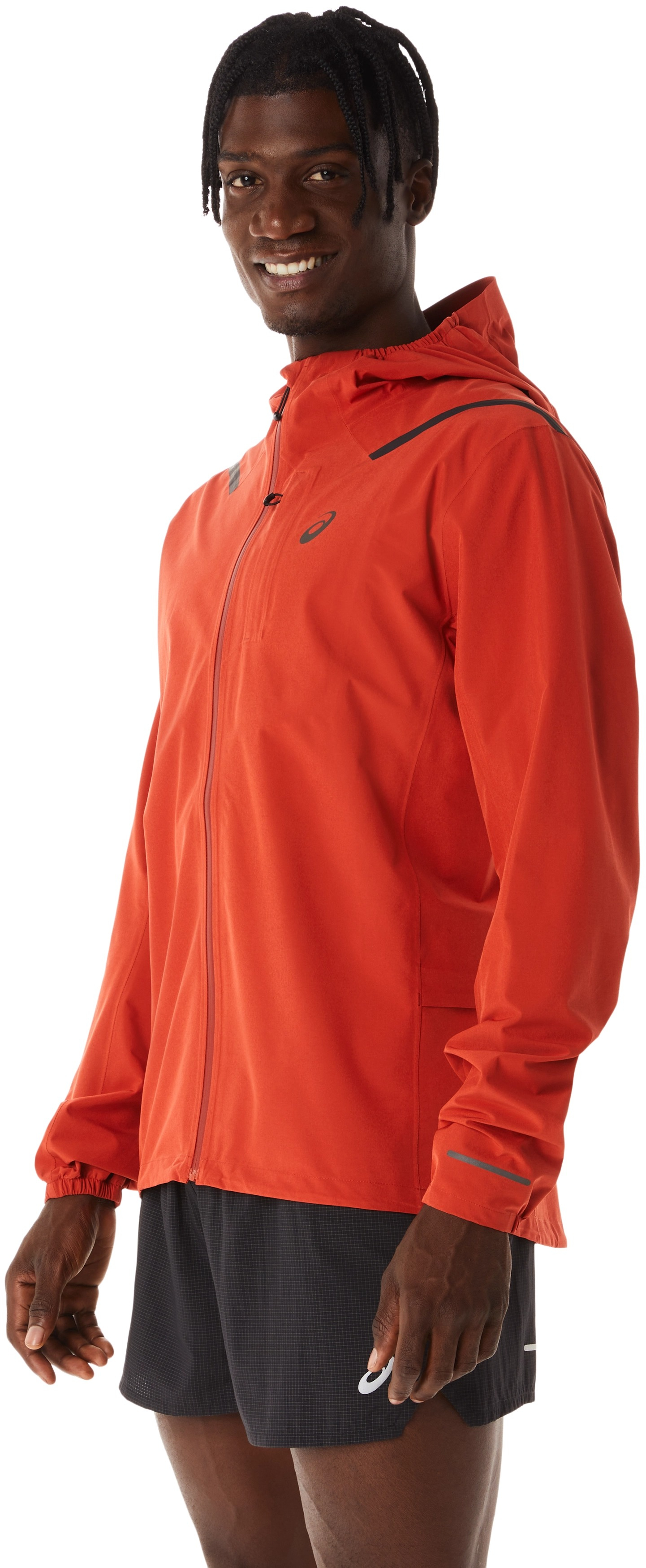 Куртка для бега Asics ( 2011C242 ) ACCELERATE WATERPROOF 2.0 JACKET 2024 600 SPICE LATTE 2XL красный фото 3